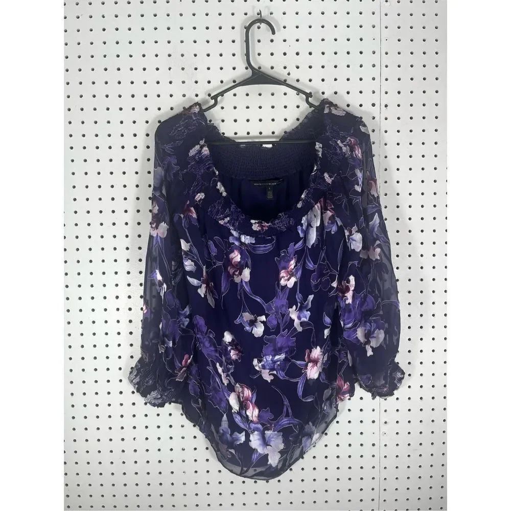 White House black market blouse